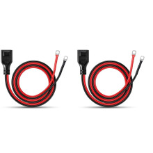2X Extra Battery Cable 59in,50A Extension Cable for Delta 2, Delta 2 Max, Delta 3, Delta 3 & Wave 3