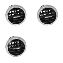 3X for A3 8P S3 2004-2013 Car Dashboard Air Ventilation 8P0820901 8P0820901A Front Dash Air Vent Outlet AC Heat