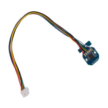 2X Encodeur AS5047P 14 Bits, Capteur de Position Rotatif Magnétique sur Axe pour Moteur BLDC Haute Vitesse, Capteur de Mesure D'Angle par Induction