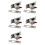 5X Waterproof Electronic Drop Bolt NC Door Lock  12V Induction Auto Deadbolt for Enhanced Daily Security 1
