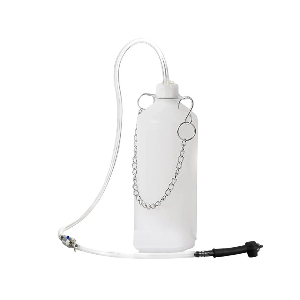 2X 1L Brake Bleeder Bottle, Brake Fluid Bleeder Kit with One Way Check ...