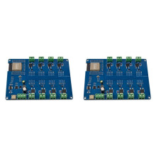 2X ESP32 8-CH MOS Module DC5-60V WiFi Development Board 8-Way MOSFET Controller for