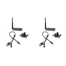 2X EW41 RS485 zu Wi-Fi & BLE Externe Antenne DTU Serieller Server, RJ45 Schnittstelle