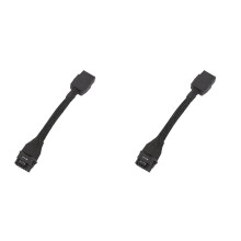 2X Card 8Pin to 12+4Pin GPU Power Supply Cable 8Pin to 12VHPWR 16Pin GPU Sleeved Power Cable for RTX4090
