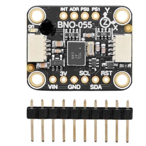 2X BNO055 9-DOF Absolute Orientation IMU Sensor Acceleration Magnetic Field Sensor Module with STEMMA QT Qwiic Interface 1