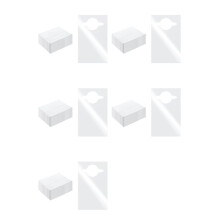 500 Pcs Disposable Adult Bibs for Elderly Eating Plastic Bibs Single Use Dining Clothing Protectors