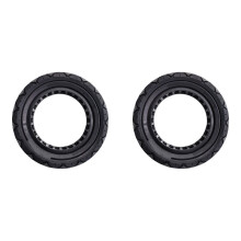 2pcs 255x80 Solid Tire 10-Inch (10x3.0) Electric Scooter, Explosion-Proof Honeycomb Tire, 80/65-6 Openwork Tire