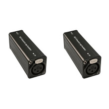 2X Isolatore Audio XLR, Isolatore di Rumore A Loop di Massa A Canale Singolo, Filtro Antirumore, Cancellatore di Rumore Audio, Isolatore di Rumore