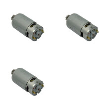 3X 18/24V Brushed 560 Hedge Trimmer Motor 9-Tooth D-Type Hedge Trimmer Trimmer Tea Leaf Scissors