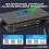 2X Solar Charge Controller 12V 20A, Solar Panel Charge Controller with Type-C and USB Output for Solar Panel and Gel 1