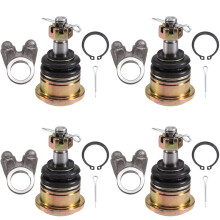 4X M10 Joint Tie Rod End Assembly Steering Knuckle Arm Kit for 50cc-250cc ATV Buggy Dirt Bike Buggy