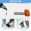 24-Pack Black Ink Refill, 10ml Waterproof Fast-Drying Stamp Ink for Office and Scrapbooking 9