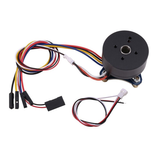 2X 2804 Hollow Shaft Brushless  Motor with AS5600 Magnetic Encoder Hall Sensor Outer Rotor BLDC Motor Kit 2