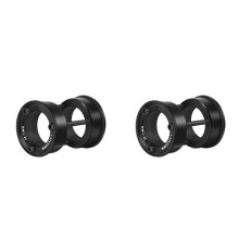 2X Bicycle Bottom Bracket Conversion Kit for BB 68/73mm Adaptor Bike Crankset Part Bicycle Five-Way Bottom Bracket
