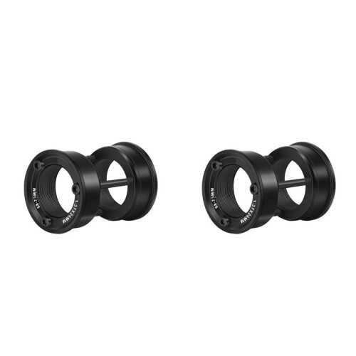 2X Bicycle Bottom Bracket Conversion Kit for BB 68/73mm Adaptor Bike Crankset Part Bicycle Five-Way Bottom Bracket 1