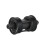 2X Bicycle Bottom Bracket Conversion Kit for BB 68/73mm Adaptor Bike Crankset Part Bicycle Five-Way Bottom Bracket 3