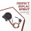 2X 2804 Hollow Shaft Brushless  Motor with AS5600 Magnetic Encoder Hall Sensor Outer Rotor BLDC Motor Kit 7