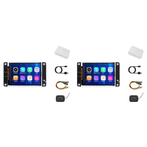 2X Placa de Desenvolvimento para Robô de Bate-Papo com IA ESP32-S3, Tela TFT LCD de 2,8 Polegadas com Wi-Fi e , com Alto-Falante para