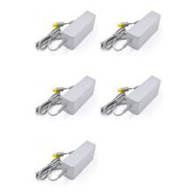5X 100-240V AC Wall Power Adapter Charger for U Console Power Supply Adapter Cable Game Charger EU PLUG
