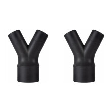 2X 70276 Raccord Répartiteur de Dépoussiérage de 4 Pouces à 2-1/2 Pouces, Séparateur de Tuyau de Dépoussiérage pour Atelier