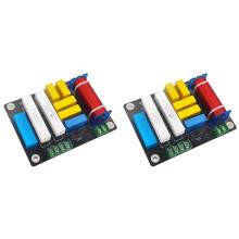 2X T-248 2-Channel Frequency Divider 400W High-Power Ultra-Tweeter Crossover HiFi High-Fidelity Speaker Adjustable