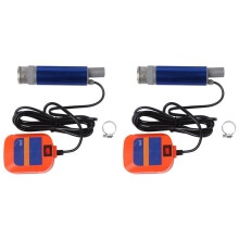 2X Portable 12V Lithium Pump for and Water with 40 60L/Min Flow Rate Designed for 18V Batteries Compact