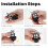 10set Blender Drive Socket, Drive Socket Replacement 891 802 15546 15547 for  Professional Series 7
