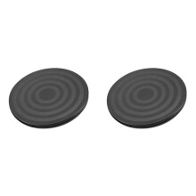 2pcs 20cm 360 Rotating Turntable Round Bonsai Display Stand for Monitor TV Swivel Base Lazy Turntable Rotation Platform