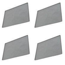 4X Tapis Sous Évier Imperméable en Silicone Multi-Usages, Idéal pour la Cuisine, la Salle de Bain et les Espaces pour Animaux de Compagnie