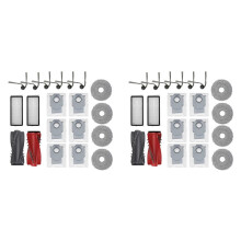 2X for  Qrevo  / EdgeC /  S5A / 5V1 / Curv Vacuum Parts Main Side Brush Hepa Filter Mop Cloth Dust Bags