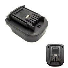 2X Battery Adapter Converter for 4Pin Orange Battery Convert to for 5 Pin Green 20V Cordless Power Tool Use