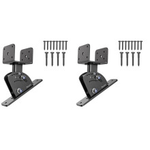2X Heavy Duty Pergola Roof Riser Brackets Adjustable Angle Patio Roof Riser Brackets for Wood Patio Cover Gazebo