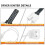 3X DC47-00022A Dryer Igniter for  Dryer Bracketless Flat Style Ignitor Replacement for 31001556 WP33002789 4
