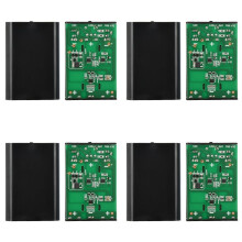 4X 5V 12V Ups Dual Output Series Power Bank Battery Box with 3 18650 Welding Free Battery Case DIY Box