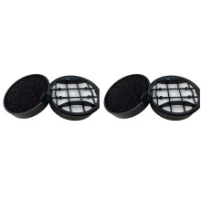 2X Foam Filter & Inlet Filter with Frame for Cordless VC-7000&8000 XC7053 XC7055 Washable Filter Kit