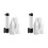 800 Pcs 4 Oz Snow Cone Cups Paper Thicken Disposable with 2 Cups Dispenser Pull Type Wall Mount Cup Holder Paper 1