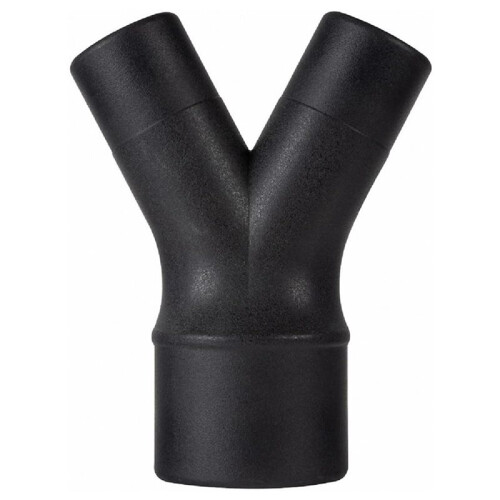 2X 70276 Adaptador Divisor de Mangueira para Coleta de Pó de 4 Polegadas para 2-1/2 Polegadas, Separador de Mangueira para Coleta de Pó em Oficinas 1