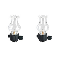 2X Butane Camping Lantern with Adjustable Brightness, Portable Gas Lamp for Outdoor & Indoor Use