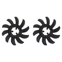 2X 55217 Rasenmäher 10-Blatt-Getriebelüfter, 53994 7 Zoll Lüfter für Cub Cadet L LX LZ 48 Zoll 54 Zoll 60 Zoll Rasenmäher 607729 602094