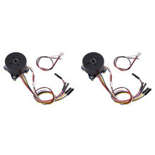2X 2804 Hollow Shaft Brushless Motor with AS5600 Magnetic Encoder Hall Sensor Outer Rotor BLDC Motor Kit