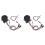 2X 2804 Hollow Shaft Brushless  Motor with AS5600 Magnetic Encoder Hall Sensor Outer Rotor BLDC Motor Kit 1