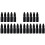 24-Pack Black Ink Refill, 10ml Waterproof Fast-Drying Stamp Ink for Office and Scrapbooking 1