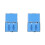 Quartz Glass UV Spectrophotometer Cuvette, 10mm Optical Path, 3.5ml,4 Pcs 1