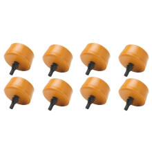 8x Rear Bump Stop Leaf Spring Rubber Buffer Stop Buffer Spring Suspension 2K0511155A for Caddy Mk3 Mk4