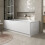 Modern Acrylic Side Bath Panel Gloss White Finish 1600 Bathroom 2