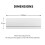 Modern Acrylic Side Bath Panel Gloss White Finish 1600 Bathroom 3