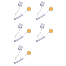5X Interrupteur Tactile LED 85 V-265 V CA, pour Installation Dissimulée dans une Armoire, Peut Pénétrer dans Du Bois de 40 mm D'Épaisseur. Capteur