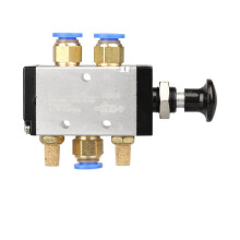 3X 4R210-08 Manual Valve 2 Way 5 Position Push and Pull Pneumatic of Directional Valve 4R310-10 3R310-10
