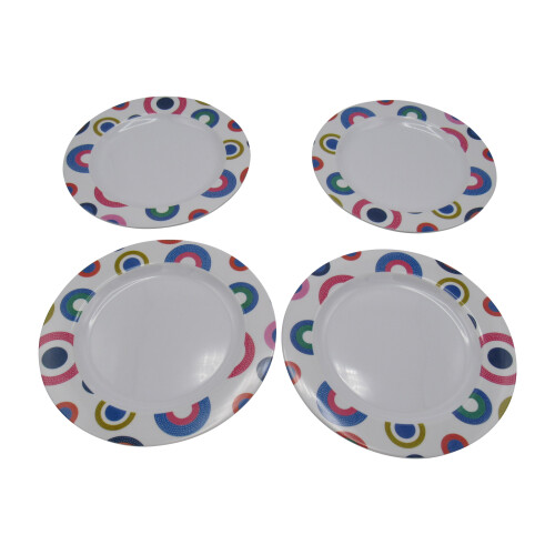 16Pcs Melamine Dinner Set (Outdoor Camping Picnic Caravan Dinnerware) 2