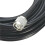 2X Conector Macho TNC RG58 A Conector Macho TNC, Conector de Ángulo Recto, Cable Flexible de Puente RF 6